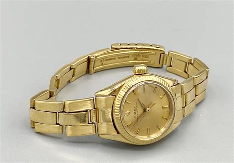 leathvintage old ladies rolex gold|vintage rolex wrist watch value.